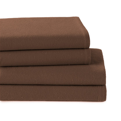 Solid Flannel Sheet Sets