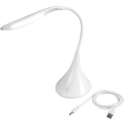 LED Desk Lamp Flexible Gooseneck with USB Cord