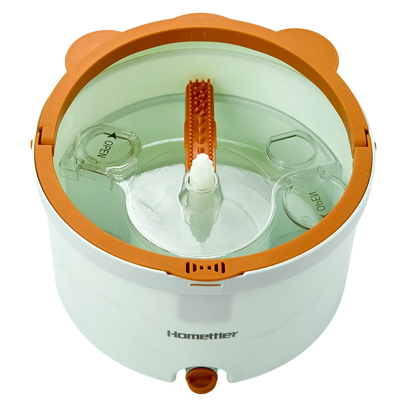 Floor Mop And Bucket Cleaning System With Self Separation Water System