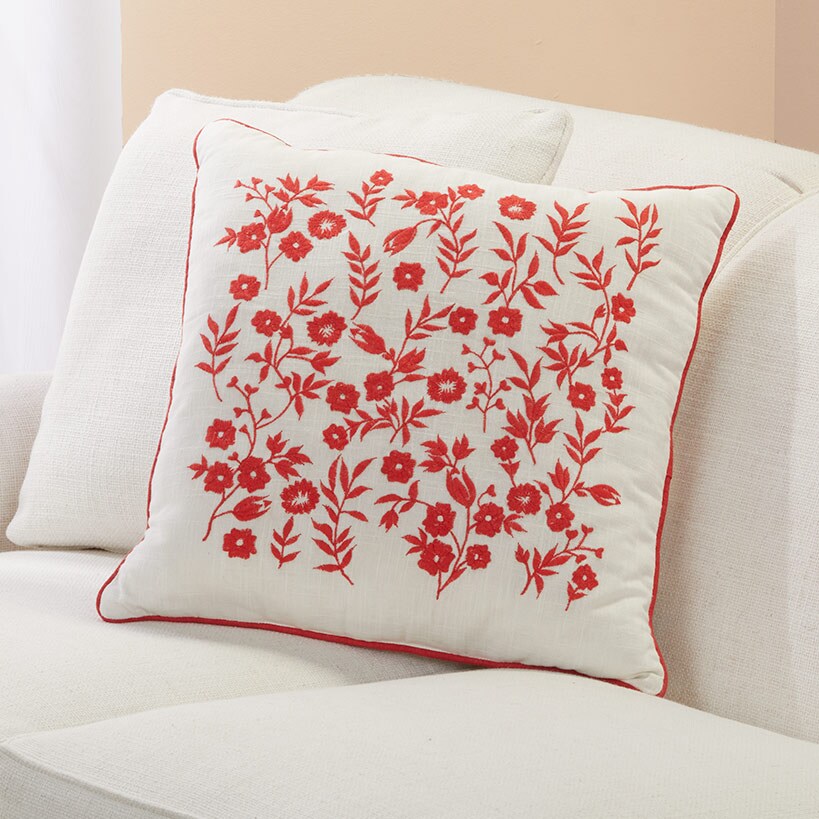 Springtime Floral Accent Pillows