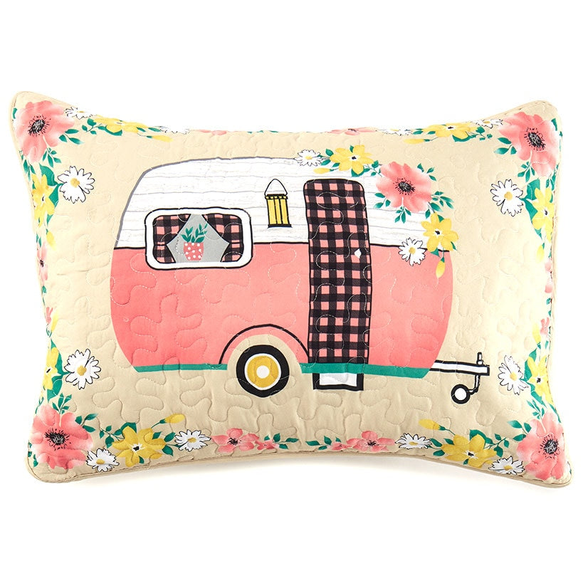 Floral Camper Sham