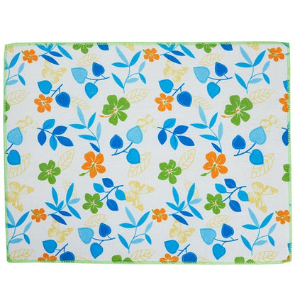 Dish Drying Mat Absorbent Kitchen Counter Mat Floral