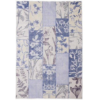 Floral Patch Machine Washable Rugs