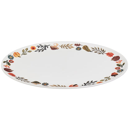 Floral Serving Platter