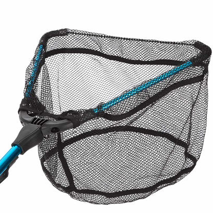 adjutable fishing net Foldable Collapsible Telescopic Durable Strong Safe Catch Kylebooker Portable Fishing Net - Foldable,
