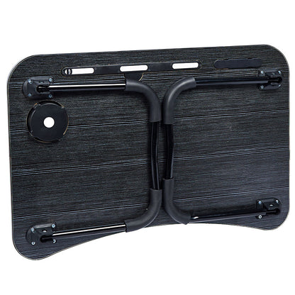 Folding Lap Desk With 4 USB-A Ports And Fan