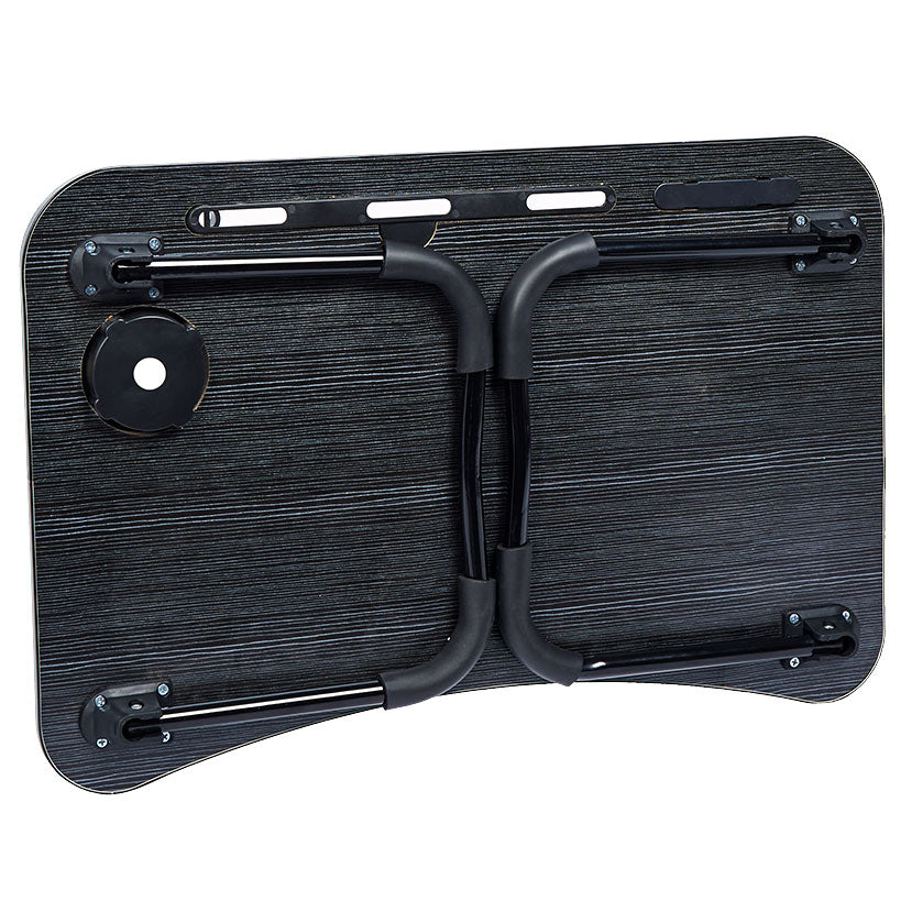 Folding Lap Desk With 4 USB-A Ports And Fan