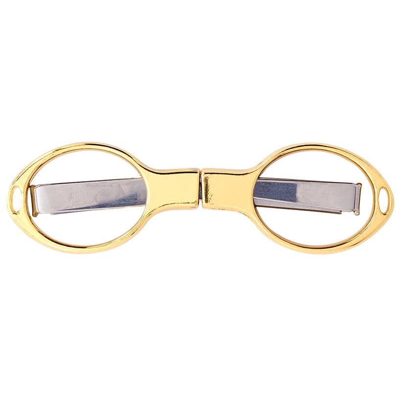 Folding Scissors Gold Tone