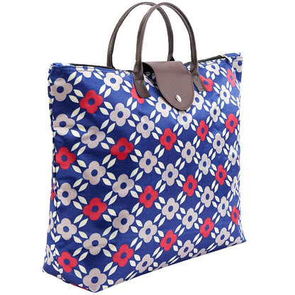 Folding Tote Bag with Zipper