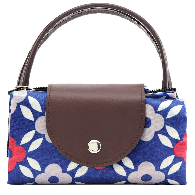 Folding Tote Bag with Zipper