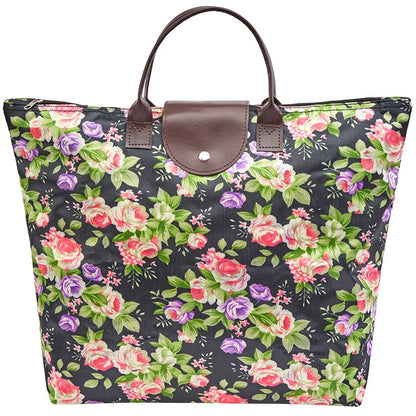 Folding Tote Bag with Zipper