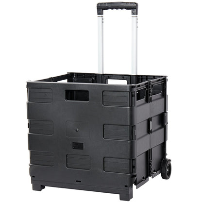Folding Utility Rolling Cart with Wheels