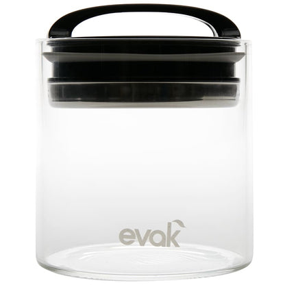 Compact Food Storage Container with Vacuum Seal Lid