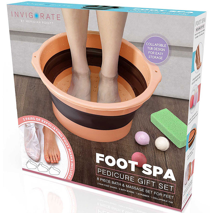 Foot Spa Pedicure Gift Set 8 Piece