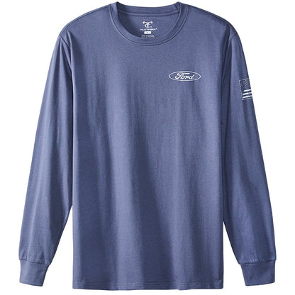 Men's Ford Car Long Sleeve Graphic T-Shirt