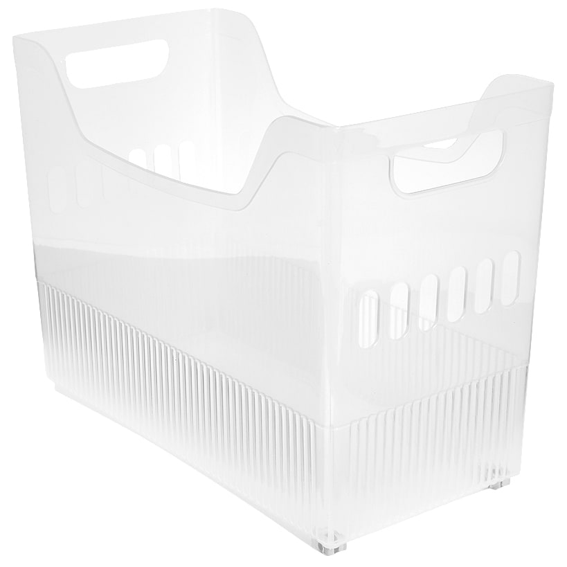 Kitchen Freezer Clear Organizer Bin Multi-Purpose Storage Containers