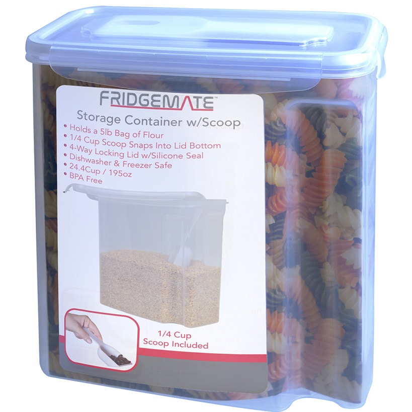 FridgeMate Storage Container with Scoop
