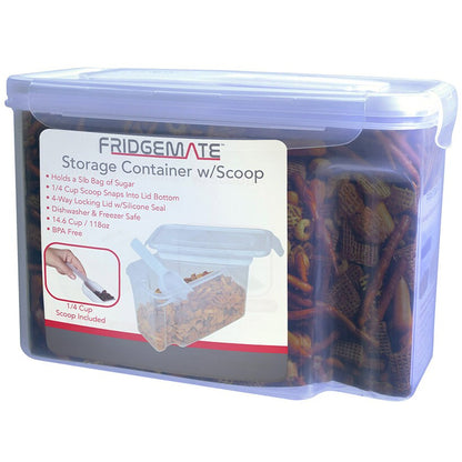 FridgeMate Storage Container with Scoop