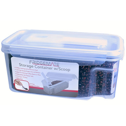 FridgeMate Storage Container with Scoop