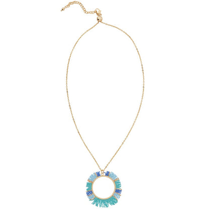 Turquoise Fringe Beaded Jewelry