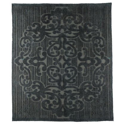 Chenille Queen Gray Bedspread