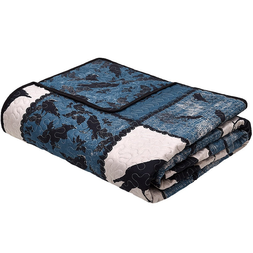 The Raven Quilt Sham