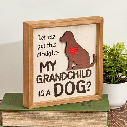 Pet Wall Art Dog or Cat Grandparents