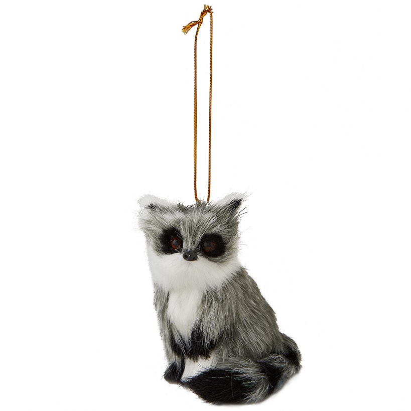 Ornery Racoon Furry Racoon Ornament| LTD Commodities