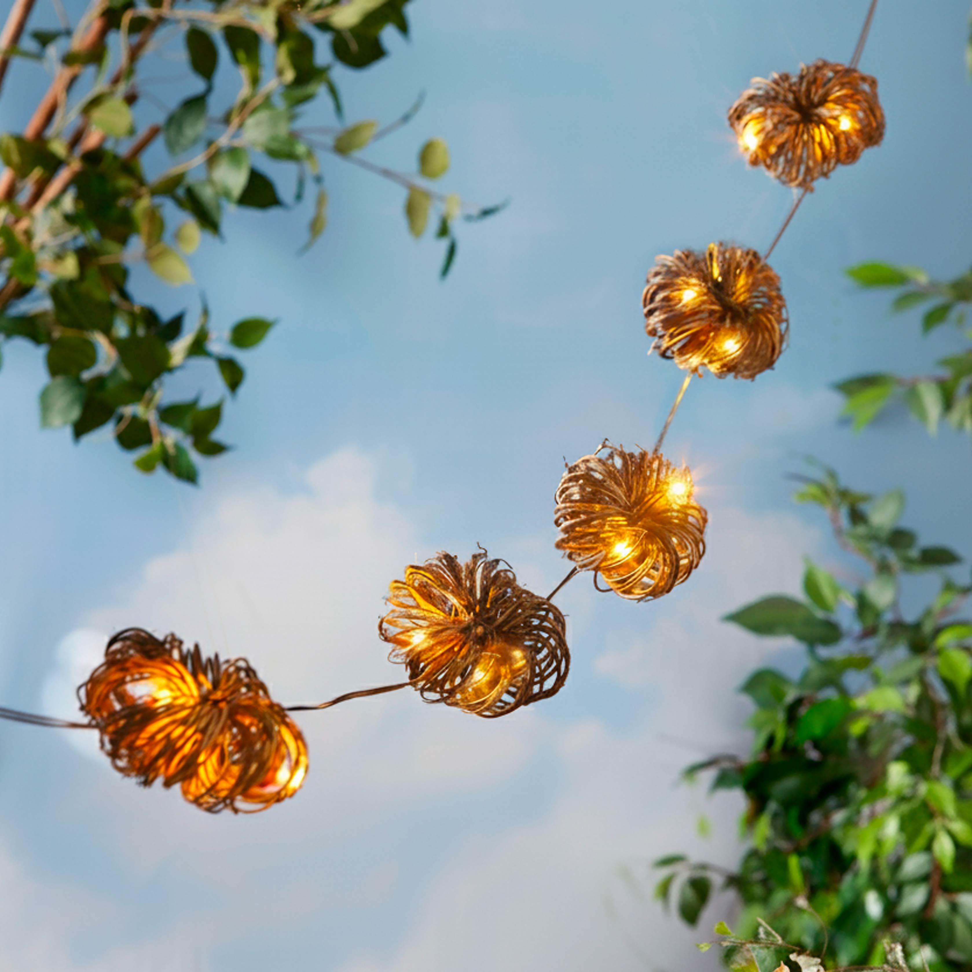 Lighted Pumpkin String Lights