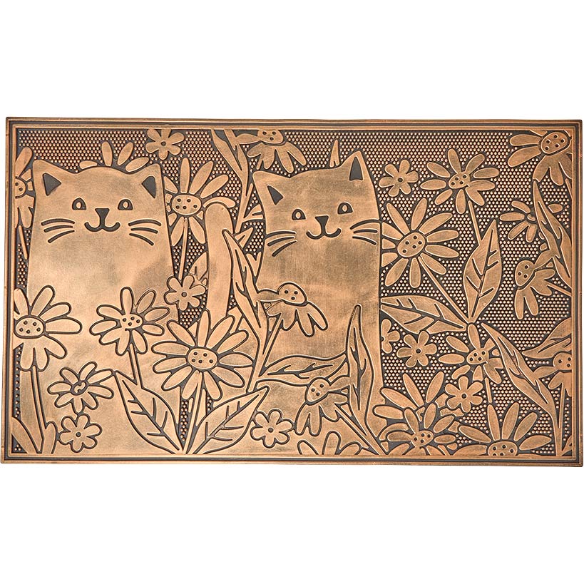 Garden Kitten Rubber Doormat