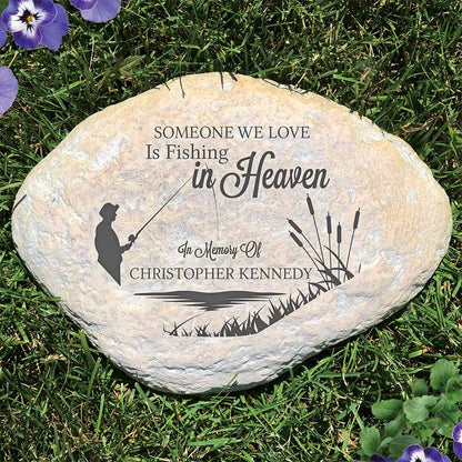 Personalized Someone We Love Memorial Garden Stones