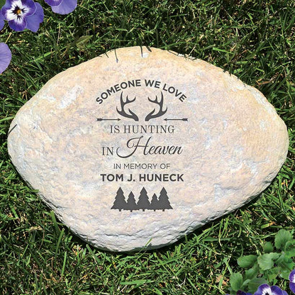 Personalized Someone We Love Memorial Garden Stones