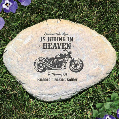 Personalized Someone We Love Memorial Garden Stones