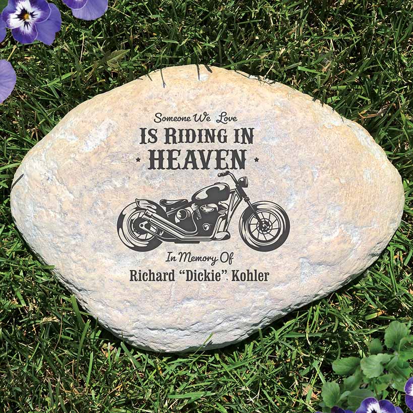 Personalized Someone We Love Memorial Garden Stones