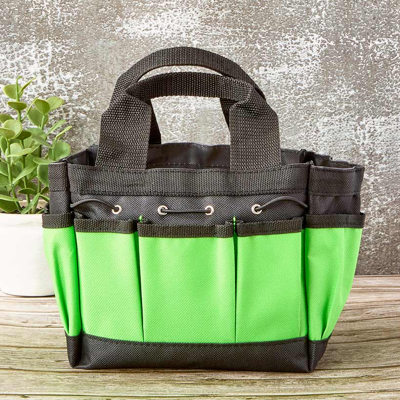Garden Tool Caddy Bag In Green, Red Or White/Navy#select-color_green