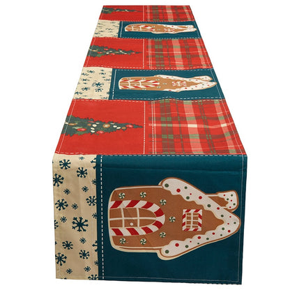 Gingerbread Patchwork Table Runner