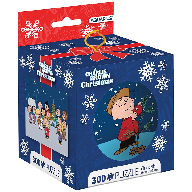 Christmas Vacation Movie Themed Christmas Tin Globe Puzzle