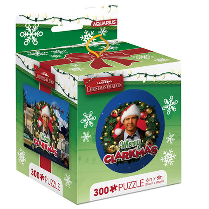 Christmas Vacation Movie Themed Christmas Tin Globe Puzzle