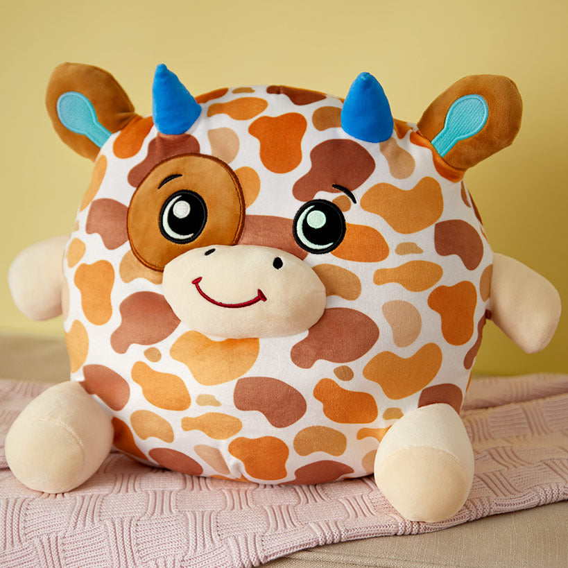 Dream Beams® Glow-In-The-Dark Plush - Cuddly Bedtime Buddy for Kids#select-plush_basil-the-bull