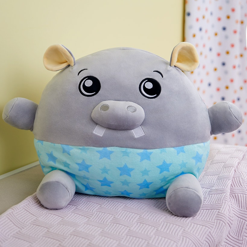 Dream Beams® Glow-In-The-Dark Plush - Cuddly Bedtime Buddy for Kids#select-plush_henry-the-hippo