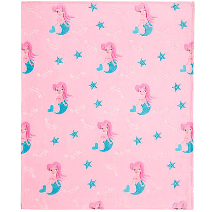 Glow-in-the Dark Blanket for Kids 50" x 60"