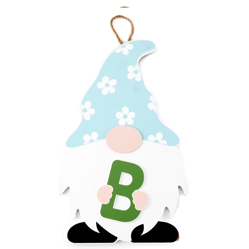 Monogram Gnome Door Hangers