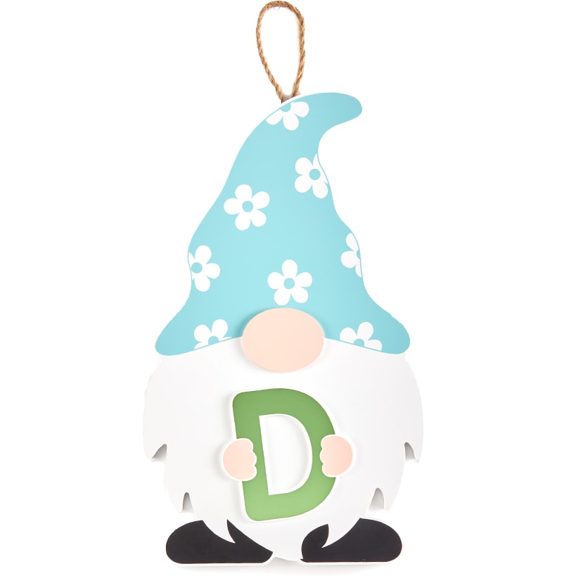 Monogram Gnome Door Hangers