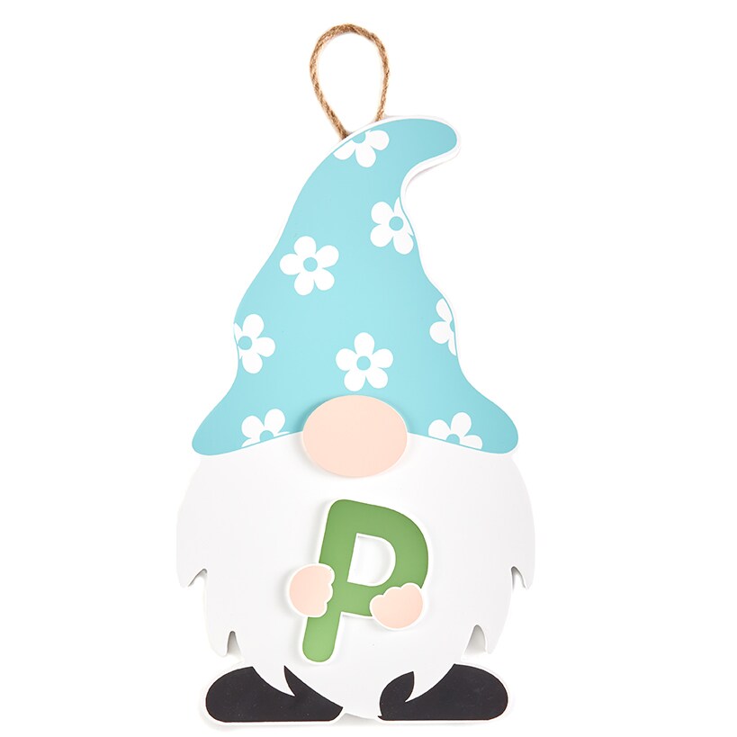 Monogram Gnome Door Hangers