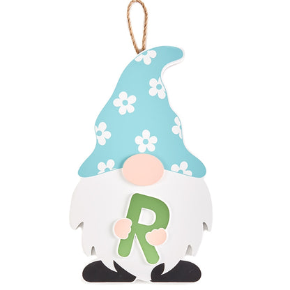 Monogram Gnome Door Hangers