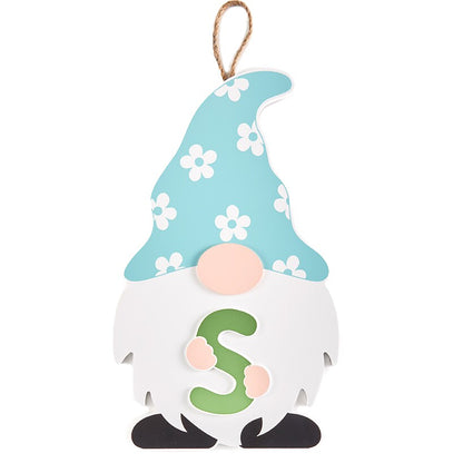 Monogram Gnome Door Hangers