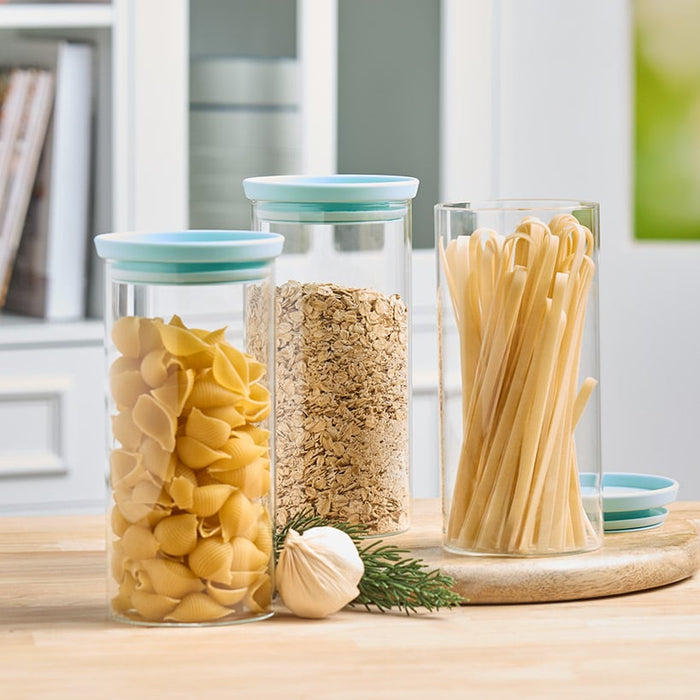 Godinger Glass Food Storage Containers - Set of 3 | LTD Commodities