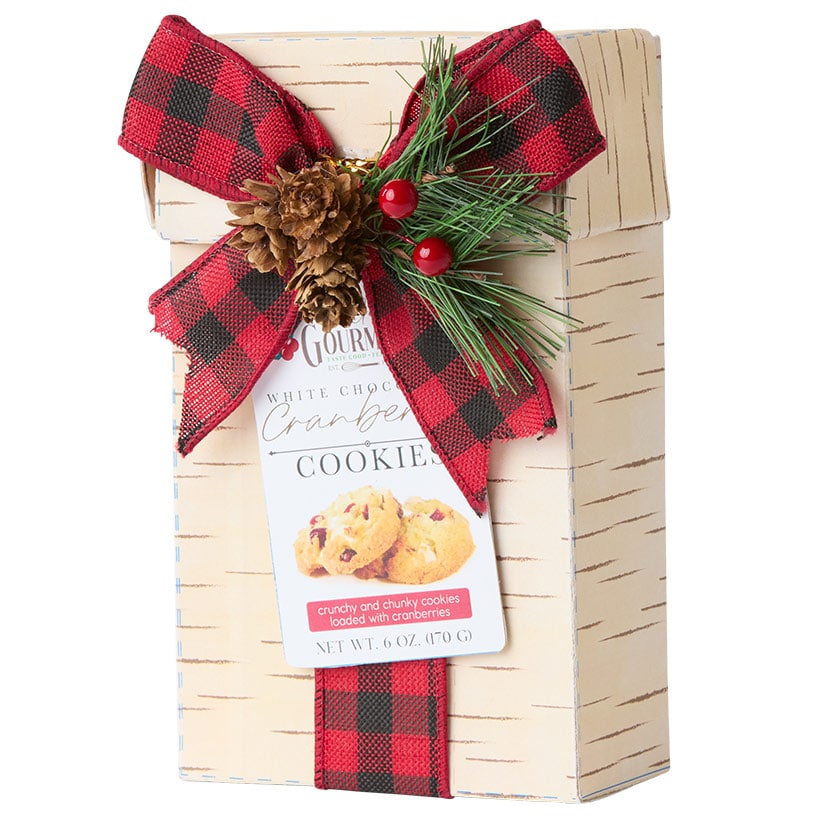 Too Good Gourmet Cookies in Holiday Birch Gift Box