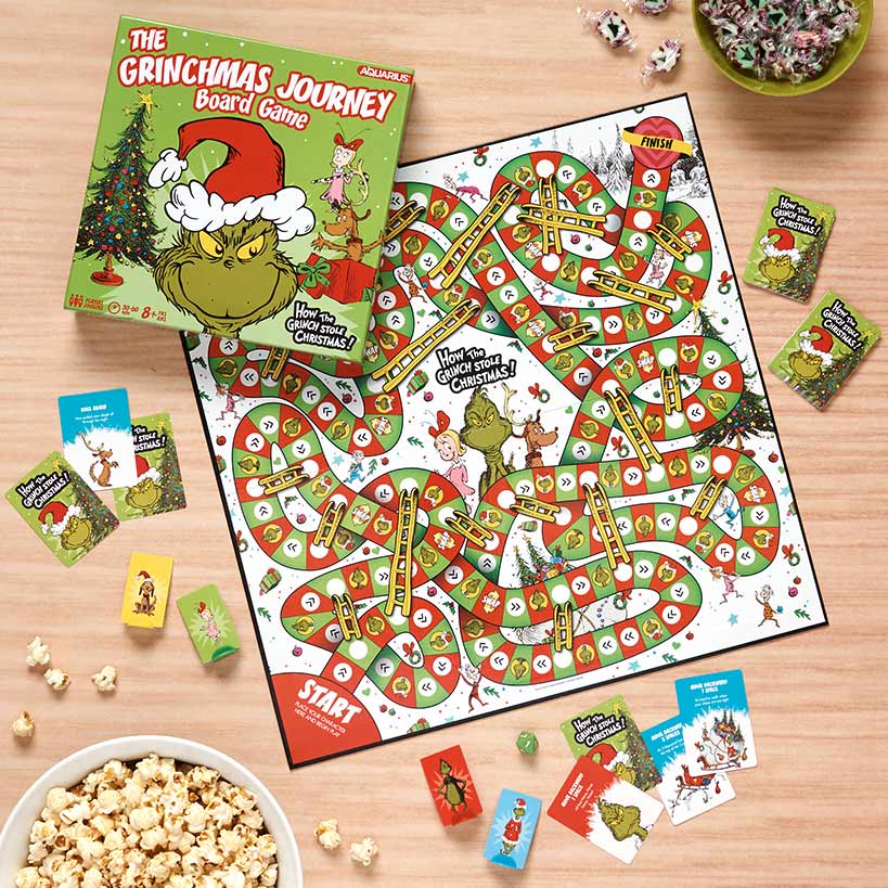 The Grinchmas Journey Board Game Or Family Bingo#select-games_grinchmas-journey-board-game