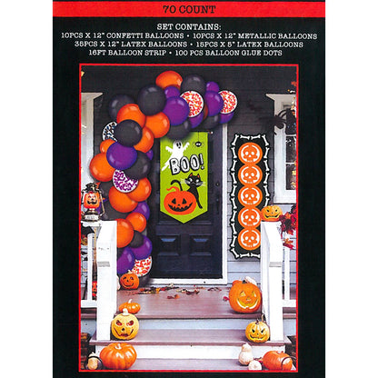 Halloween Balloon Garland